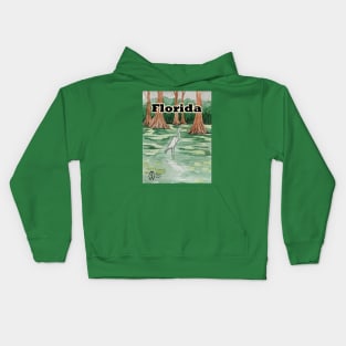 Florida swamp Kids Hoodie